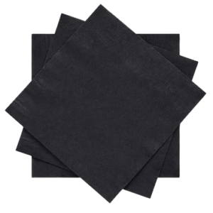 Black Beverage napkins