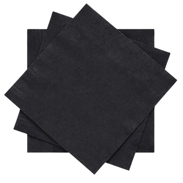 Black Beverage napkins