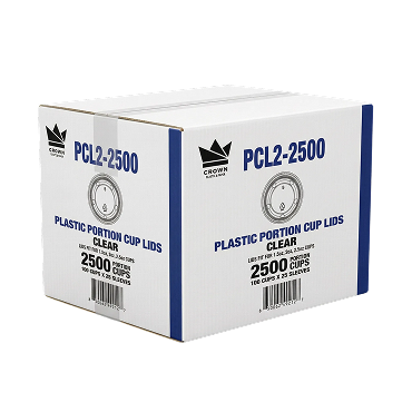Lids for 1.5 2oz Portion cup Carton