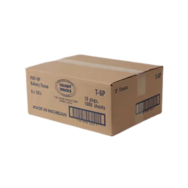 T 6P Bakery Tissue Carton